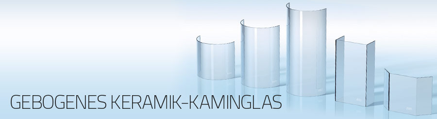 Ceramiczne, gięte szkło kominkowe (2)