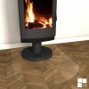 Kaminbodenplatten aus Glas - Klarglas